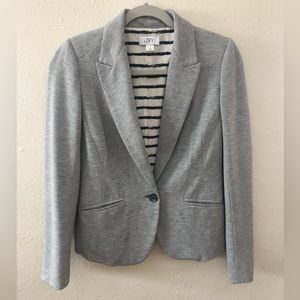 Ann Taylor Loft Blazer, Heathered Gray